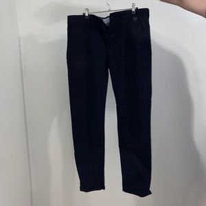 Black chinos